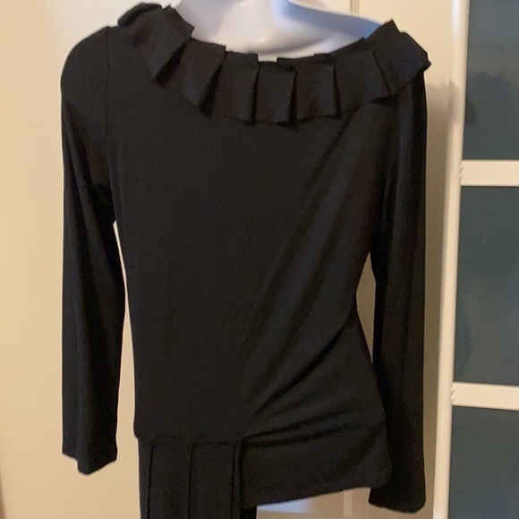 Calvin Tran designer black “half way down the runway dress” - Picture 5 of 8